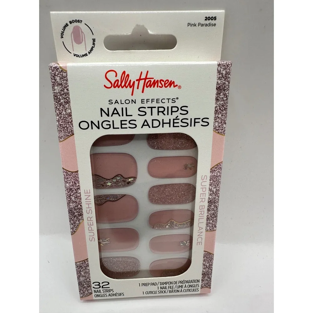 Sally Hansen Salon Effects Nail Polish Strips, 32 Count, lot of 5 sets - Picture 10 of 11